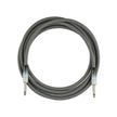 Fender Ombre Series Instrument Cable, 10 ft Straight/Straight, Silver Smoke