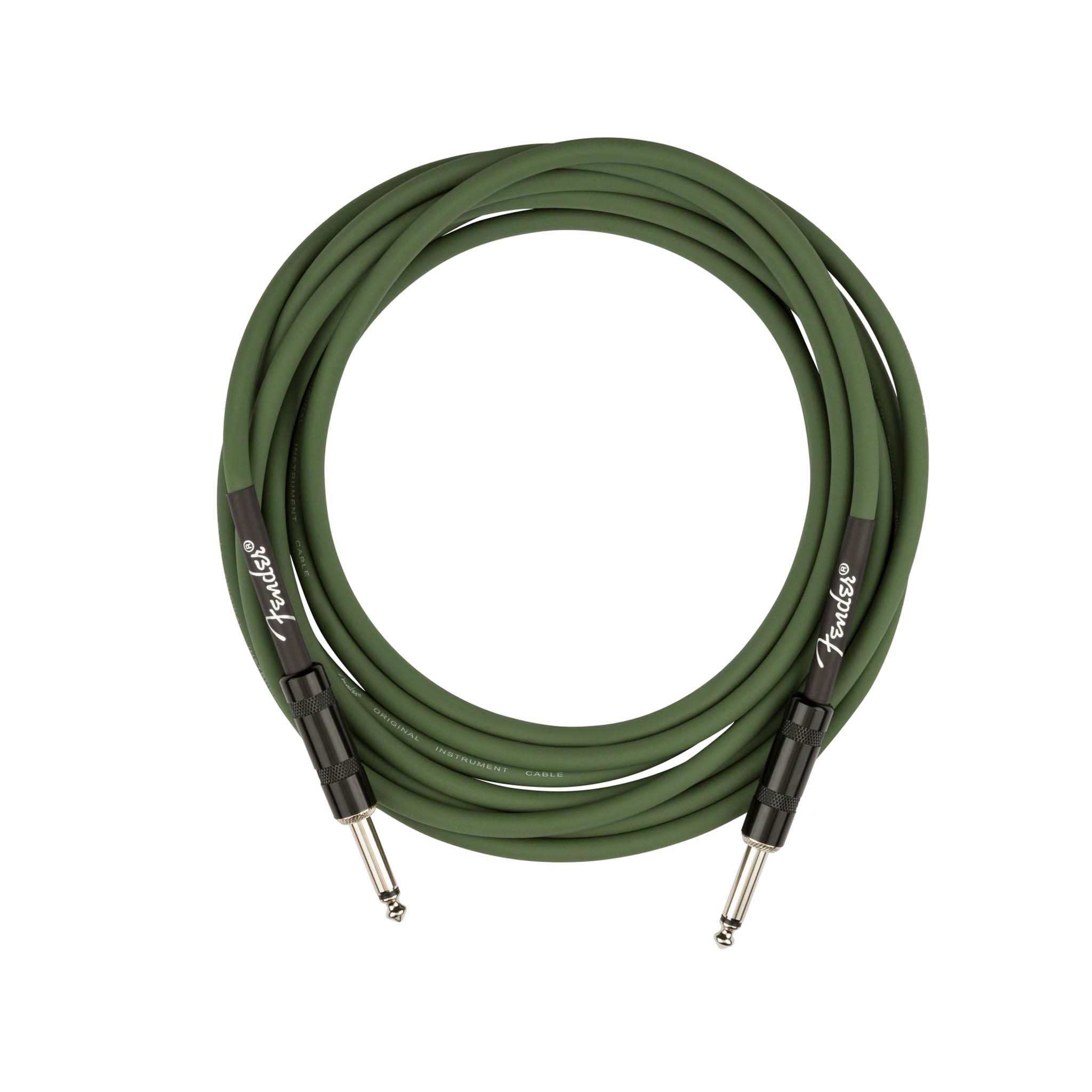 Fender Joe Strummer 13FT Instrument Cable, Drab Green