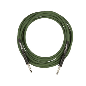 Fender Joe Strummer 13FT Instrument Cable, Drab Green