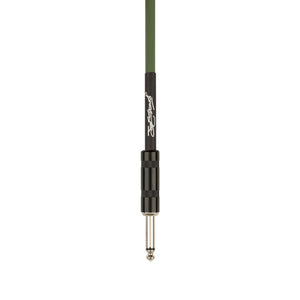 Fender Joe Strummer 13FT Instrument Cable, Drab Green
