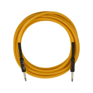 Fender 18.6 FT Professional Series Glow in the Dark Instrument Cable, Orange