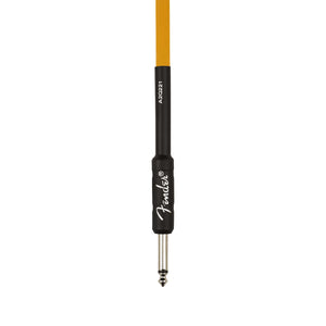 Fender 18.6 FT Professional Series Glow in the Dark Instrument Cable, Orange
