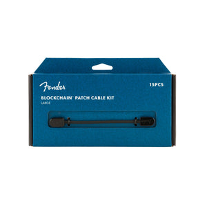 Fender Blockchain Patch Cable Kit, Large, Black