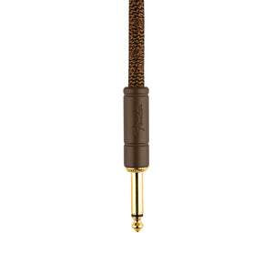 Fender Paramount Acoustic Instrument Cable, 10 ft, Brown