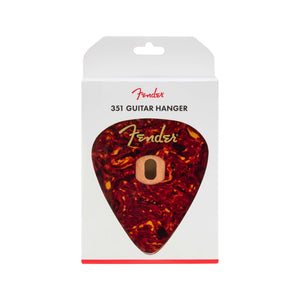 Fender 351 Guitar Wall Hanger, Tortoiseshell Mahogany