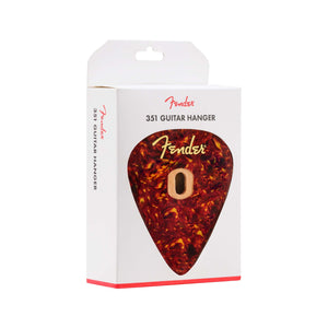 Fender 351 Guitar Wall Hanger, Tortoiseshell Mahogany