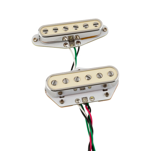 Fender Cobalt Chrome Telecaster Pickup Set, Set of 2
