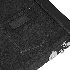 Fender X Wrangler Denim Case For Stratocaster / Telecaster, Black