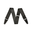 Fender 2inch Tooled Leather Guitar Strap, Black