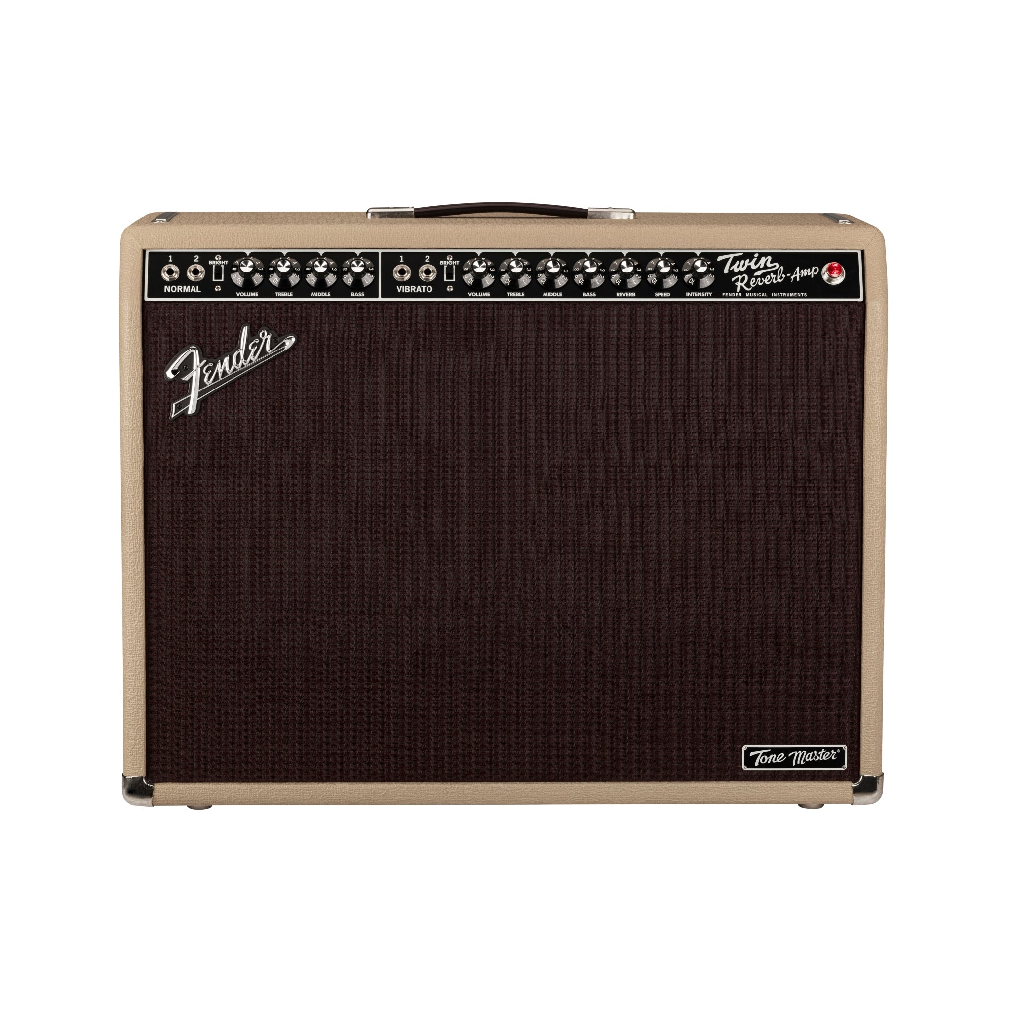 Fender Tone Master Twin Reverb Guitar Amplifier, Blonde, 230V UK