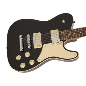 Fender Japan MIJ Troublemaker Telecaster Electric Guitar RW FB, Black