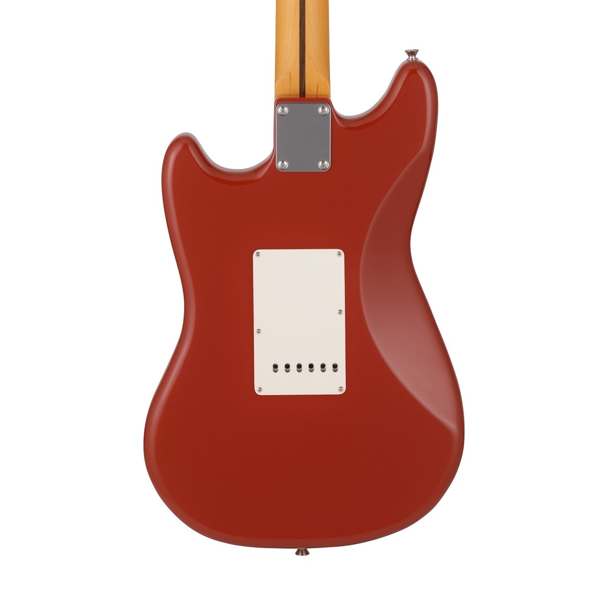 Fender MIJ Limited Cyclone Electric Guitar, RW FB, Fiesta Red
