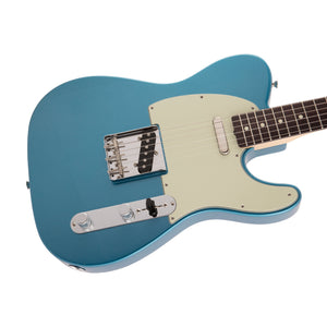 Fender Japan Traditional II 60s Telecaster Electric Guitar, RW FB, Lake Placid Blue