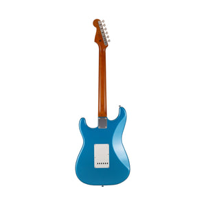 Fender Japan Traditional II 60s Stratocaster Electric Guitar, Roasted Maple Neck / RW FB, Lake Placid Blue