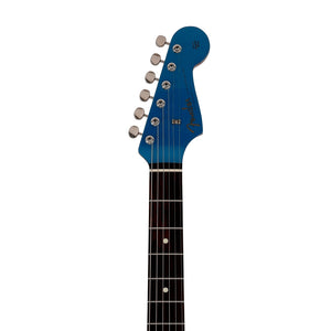 Fender Japan Traditional II 60s Stratocaster Electric Guitar, Roasted Maple Neck / RW FB, Lake Placid Blue