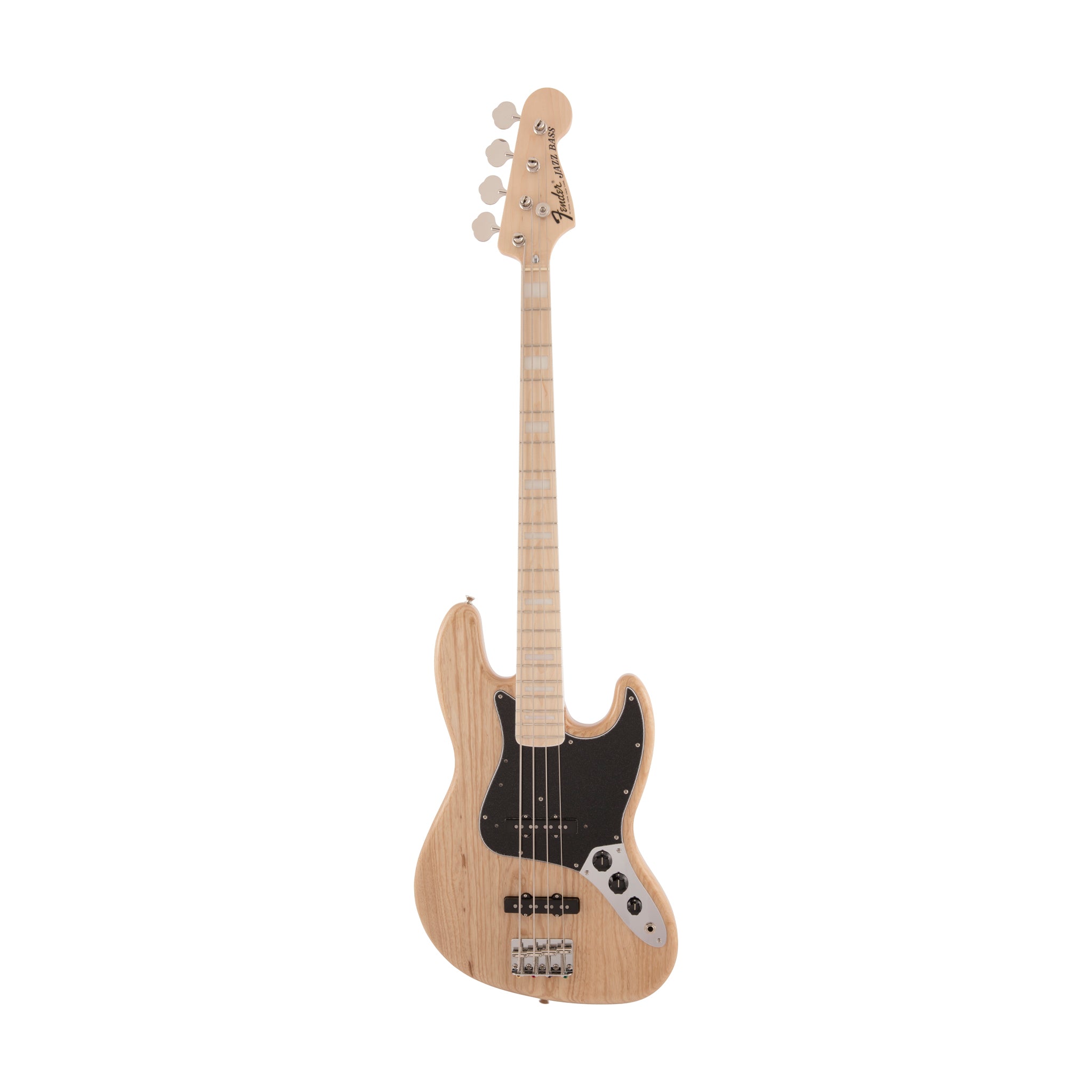 Fender Japan Traditional II 70s Jazz Bass Guitar, Maple FB