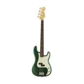 Fender Japan Traditional II 60s Precision Bass Guitar, RW FB, Aged Sherwood Green Metallic