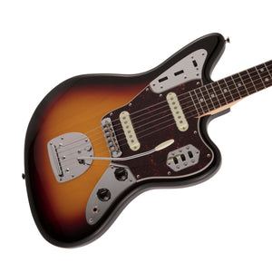 Fender Japan Traditional 60s Jaguar Electric Guitar, RW FB, 3-Color Sunburst