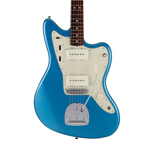 Fender Japan Traditional II 60s Jazzmaster Electric Guitar, Roasted Maple Neck / RW FB, Lake Placid Blue