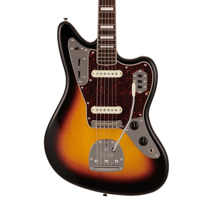 Fender Japan Traditional II 60S Jaguar Electric Guitar, RW FB, 3-Tone Sunburst