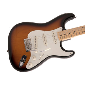 Fender Japan Heritage 50s Stratocaster Electric Guitar, Maple FB, 2-Tone Sunburst