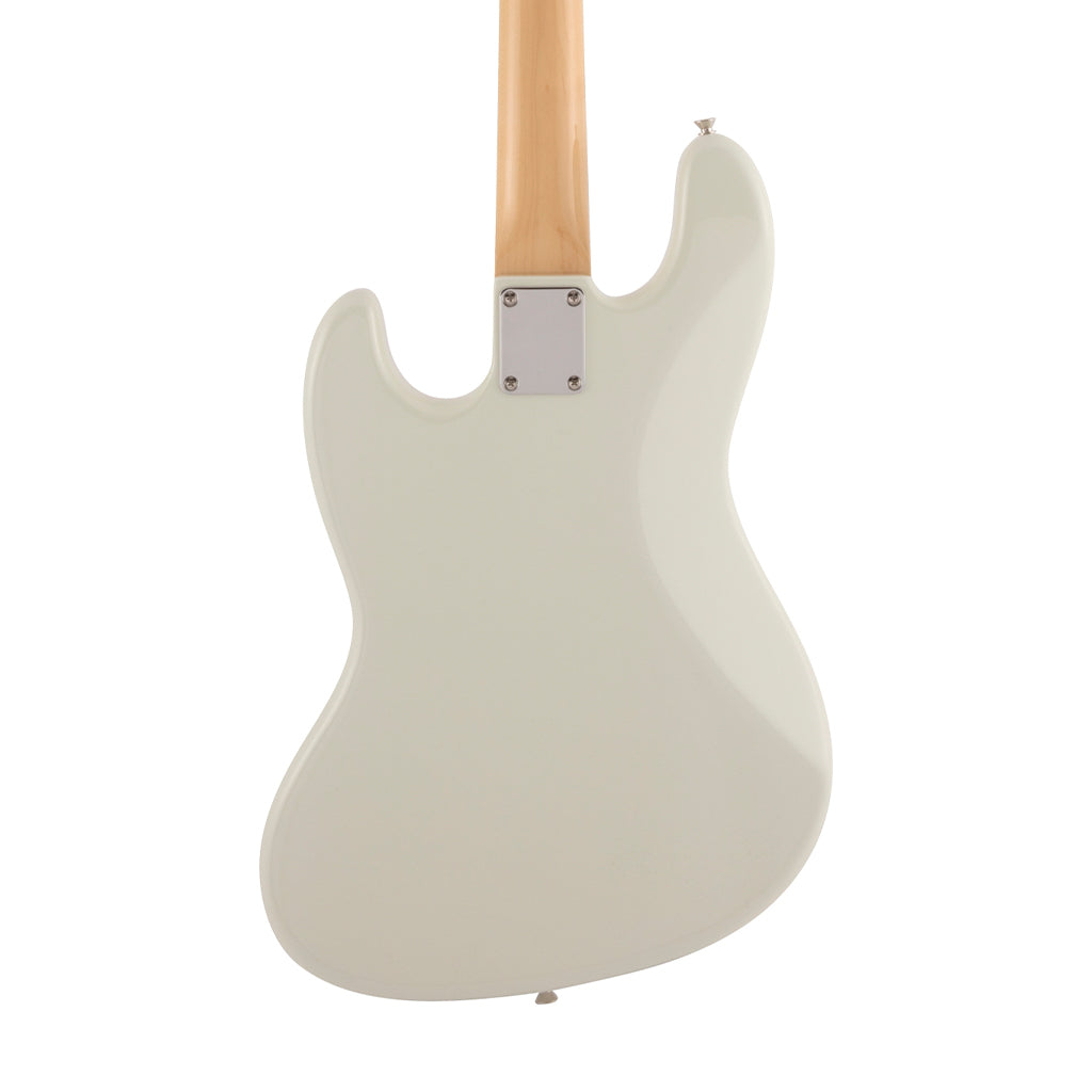 Fender Japan Heritage 60s Jazz Bass Guitar, RW FB, Olympic White