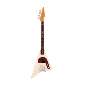 Fender Hama Okamoto Signature Katana Bass Guitar, Olympic White