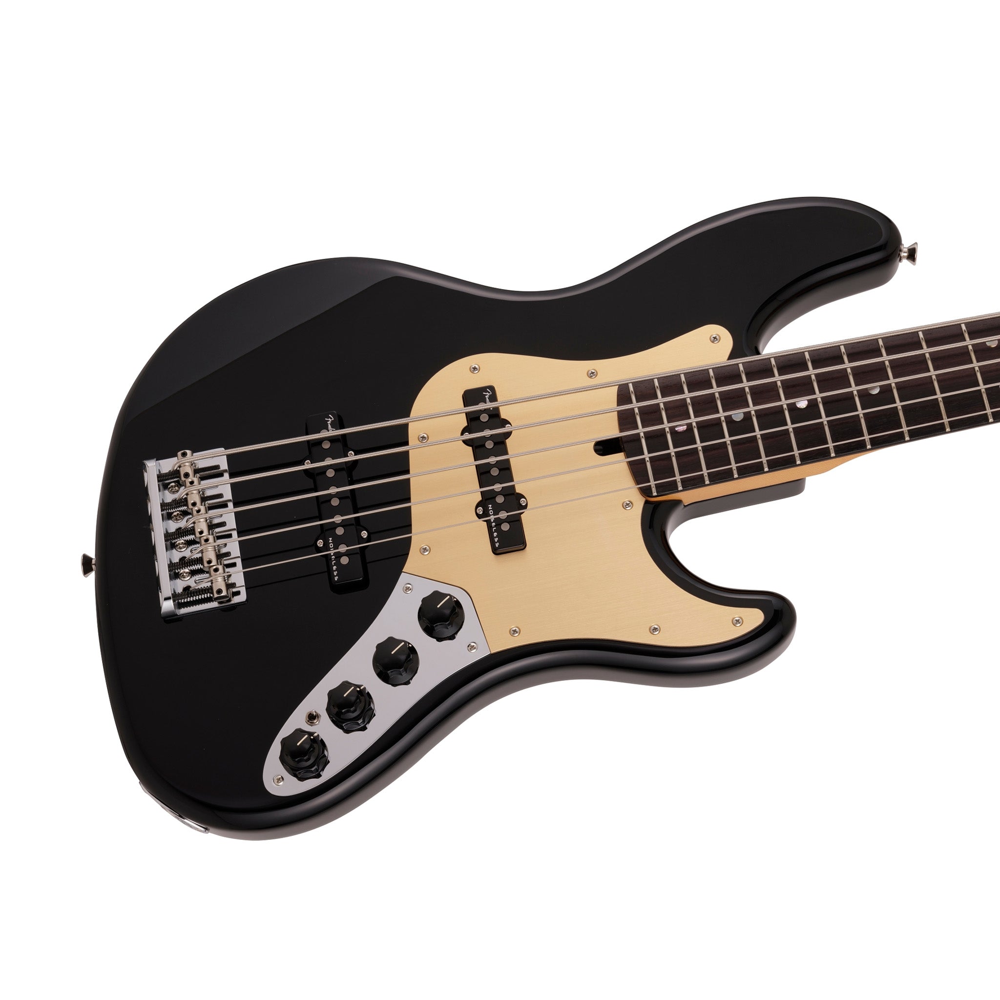 Fender Kazuki Arai Edition Deluxe Jazz Bass V, RW FB, Black – Swee