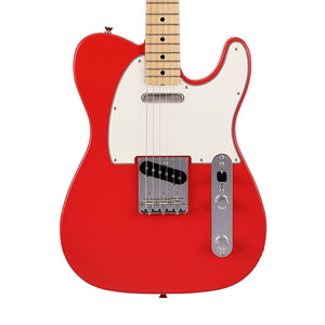 Fender Japan Limited International Color Telecaster Electric Guitar, Maple FB, Morocco Red