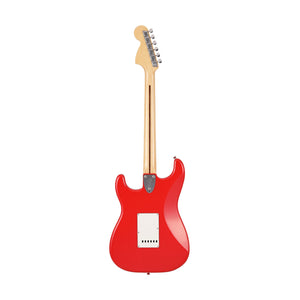 Fender Japan Limited International Color Stratocaster Electric Guitar, RW FB, Morocco Red