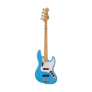 Fender Japan Limited International Color Jazz Bass Electric Guitar, Maple FB, Maui Blue