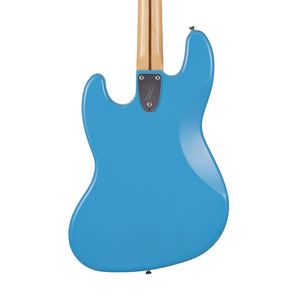 Fender Japan Limited International Color Jazz Bass Electric Guitar, Maple FB, Maui Blue