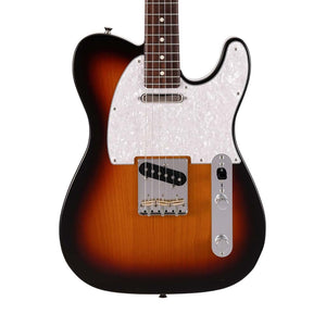 Fender Japan Hybrid II Telecaster Electric Guitar, RW FB, Metallic 3-Tone Sunburst