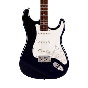 Fender Japan Hybrid II Stratocaster Electric Guitar, RW FB, Gun Metal Blue