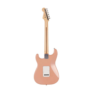 Fender Japan Hybrid II Stratocaster Electric Guitar, Maple FB, Flamingo Pink