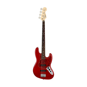 Fender Japan Hybrid II Jazz Bass Guitar, RW FB, Candy Apple Red