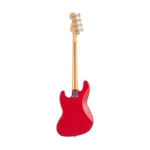 Fender Japan Hybrid II Jazz Bass Guitar, RW FB, Modena Red