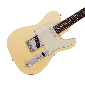 Fender Japan Junior Collection Telecaster Electric Guitar, RW FB, Satin Vintage White