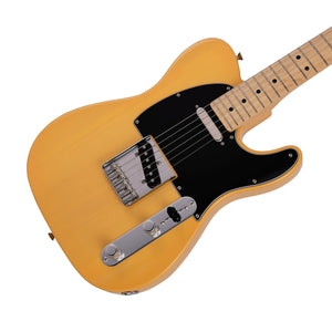 Fender Japan Junior Collection Telecaster Electric Guitar, Maple FB, Butterscotch Blonde