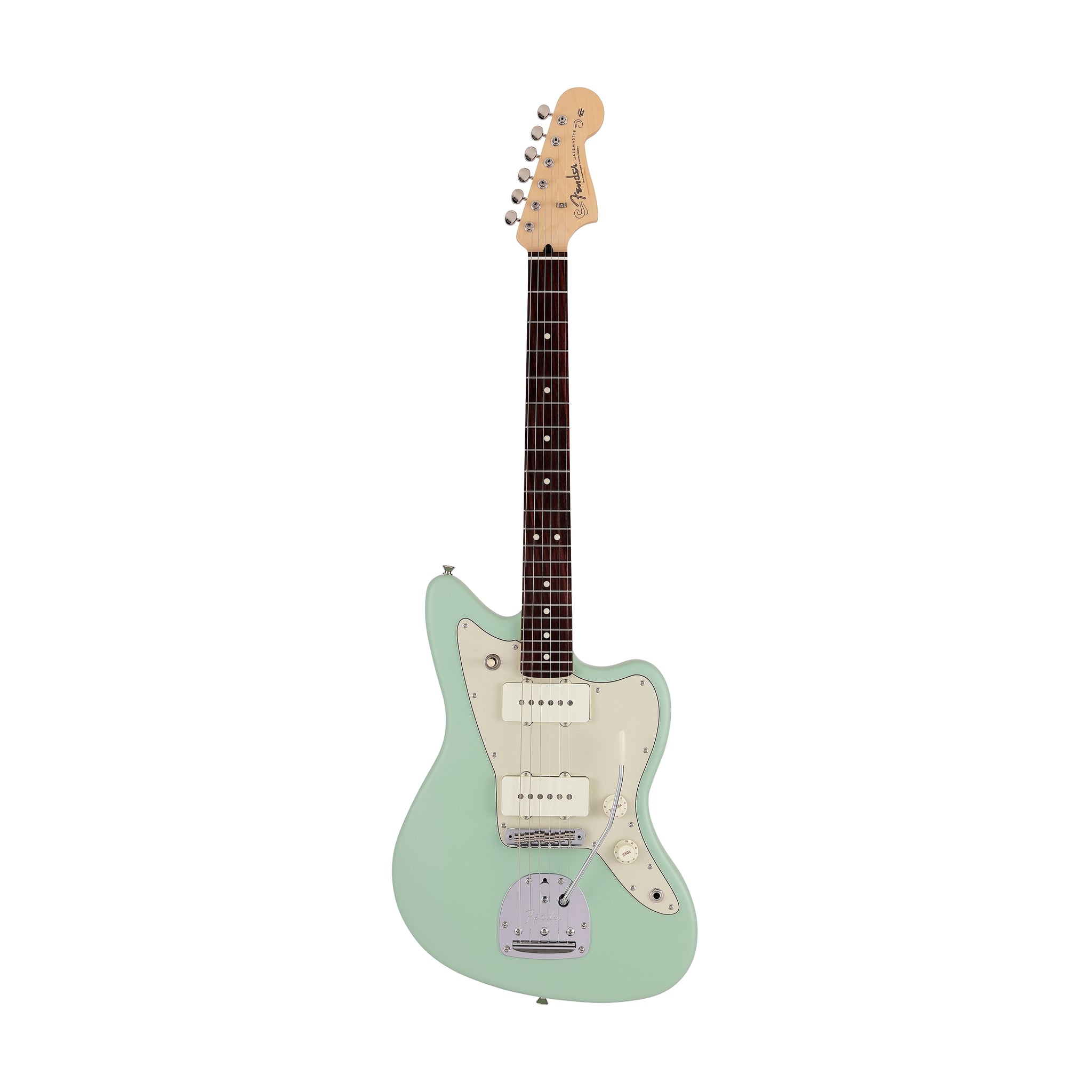 Fender Japan Junior Collection Jazzmaster Electric Guitar, RW FB, Satin Surf Green