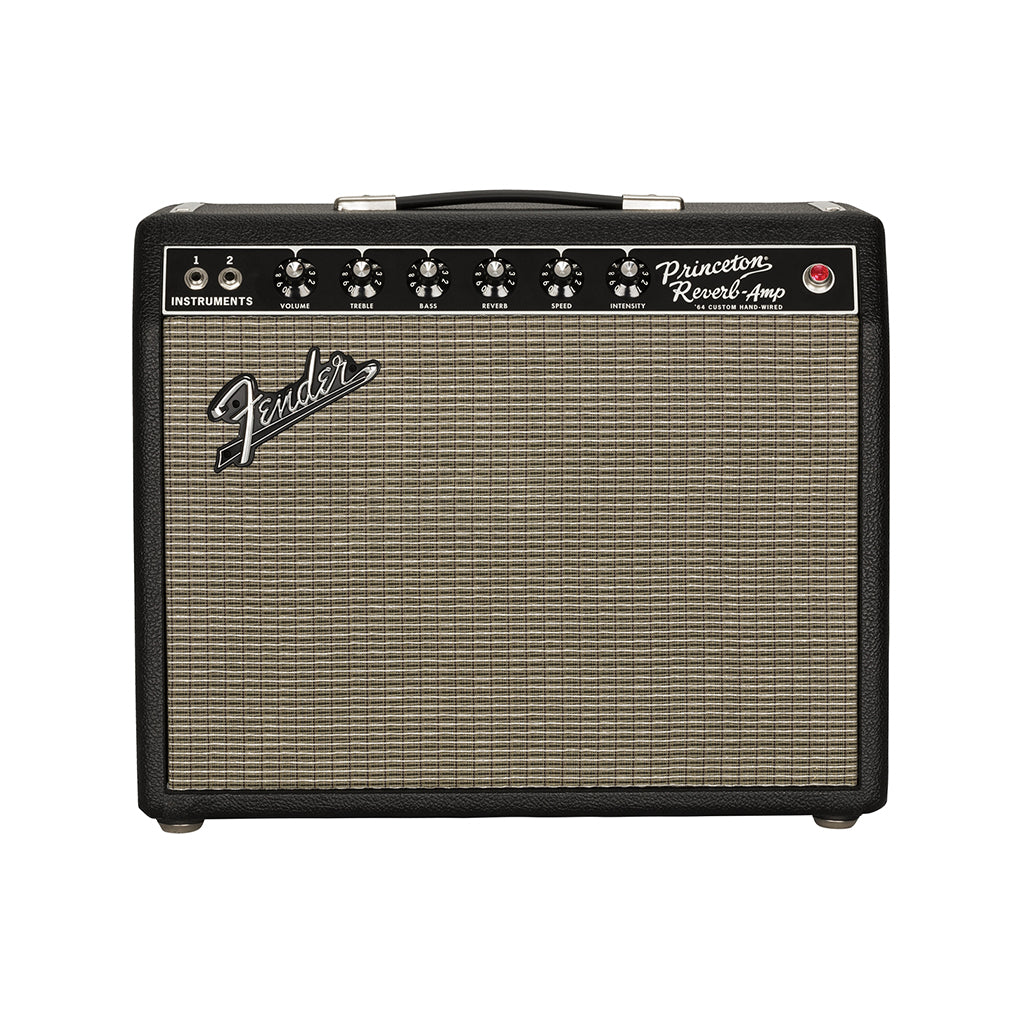 Fender 64 Custom Princeton Reverb Guitar Combo Tube Amplifier, 230V UK