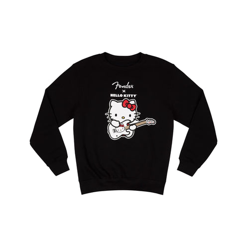 Fender Hello Kitty Logo Sweatshirt, Black