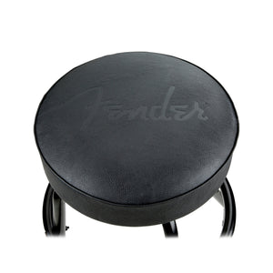 Fender Embossed Black Logo Barstool, 24-Inch