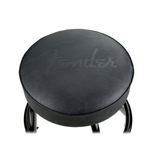 Fender Embossed Black Logo Barstool, 30-Inch
