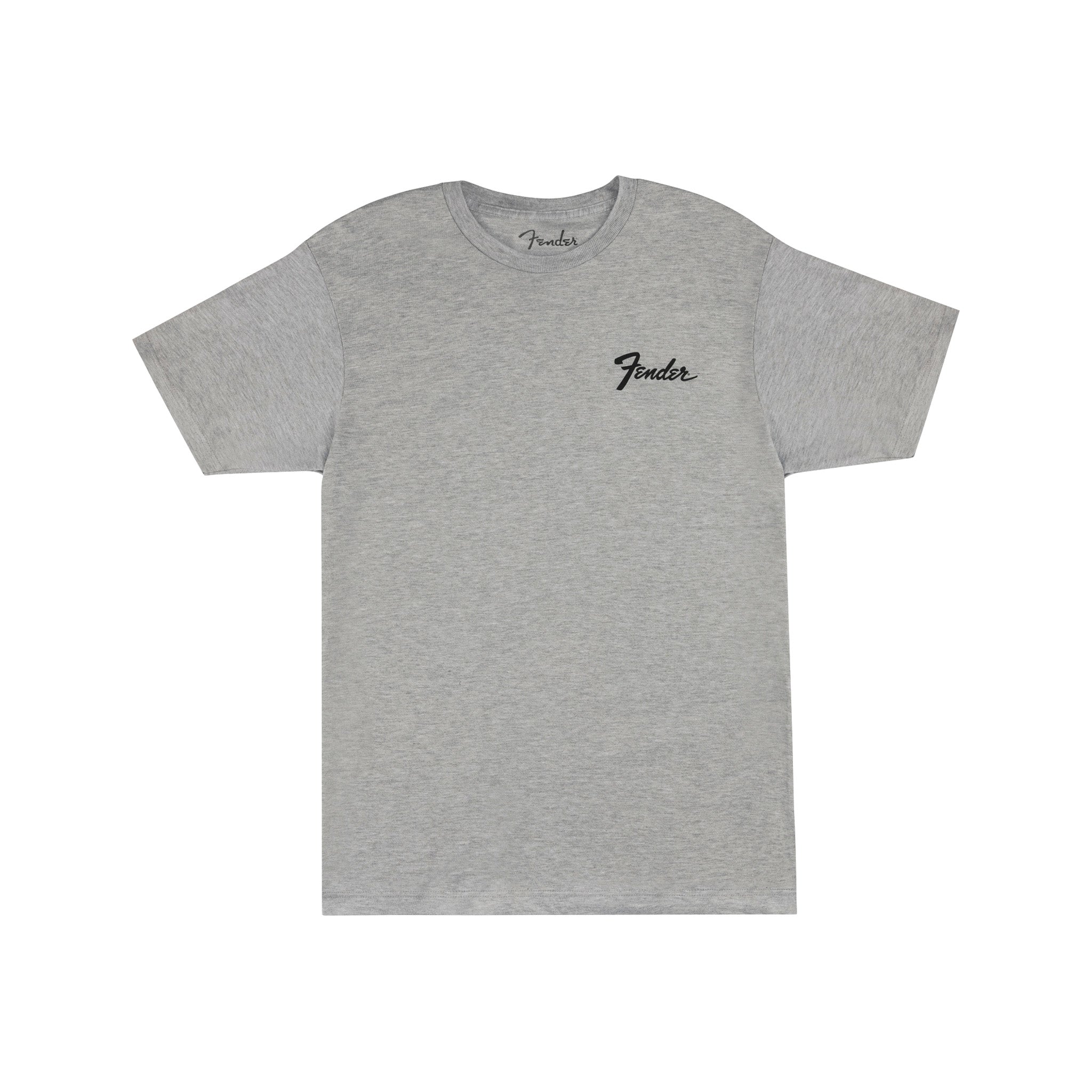 Fender Transition Logo Tees, Athletic Gray