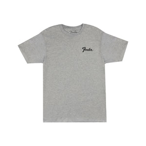 Fender Transition Logo Tees, Athletic Gray