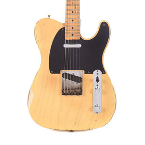 Fender Custom Shop Ltd Ed Masterbuilt 70th Anniversary Broadcaster Relic Electric Guitar, Faded Nocaster Blonde