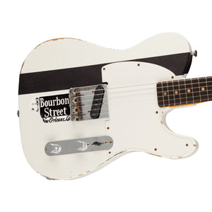 Fender Custom Shop Jason Smith Masterbuilt Ltd Ed Joe Strummer Esquire Relic Guitar, Olympic White