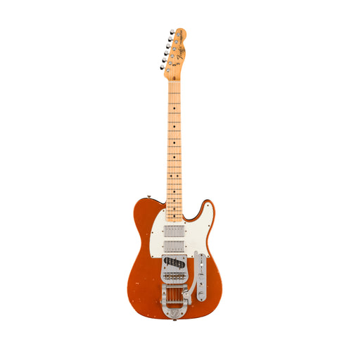Fender Custom Shop Masterbuilt Mike Campbell 1972 Red Dog Telecaster Guitar, Faded Aged Candy Cola
