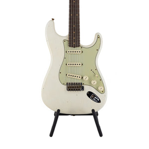 Fender Custom Shop 2020 Ltd Ed 1960 Stratocaster Journeyman Relic Guitar, Aged Olympic White